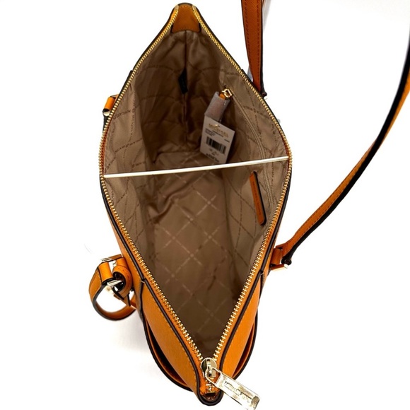 Michael Kors Large Charlotte Tote Bag Cider - Picture 10 of 12